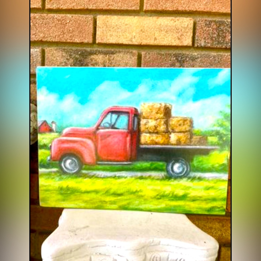 *Hay Truck Box Sign